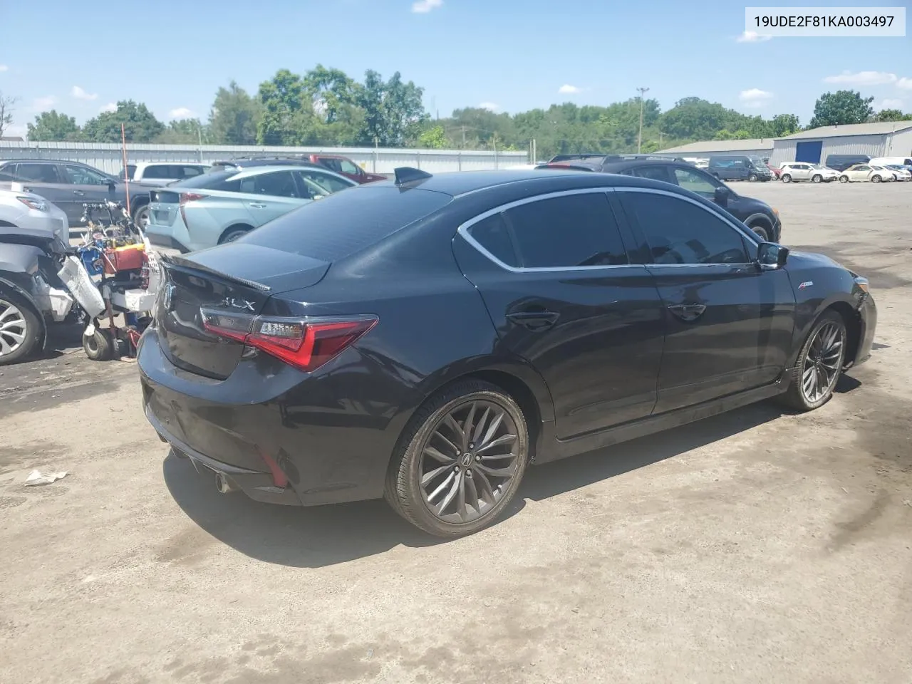 19UDE2F81KA003497 2019 Acura Ilx Premium A-Spec