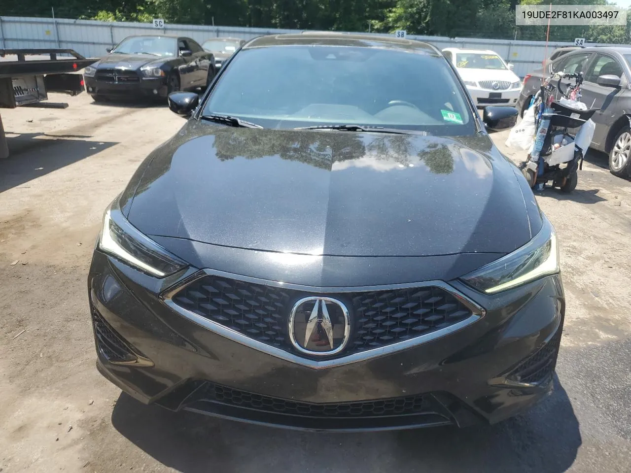 2019 Acura Ilx Premium A-Spec VIN: 19UDE2F81KA003497 Lot: 60282514