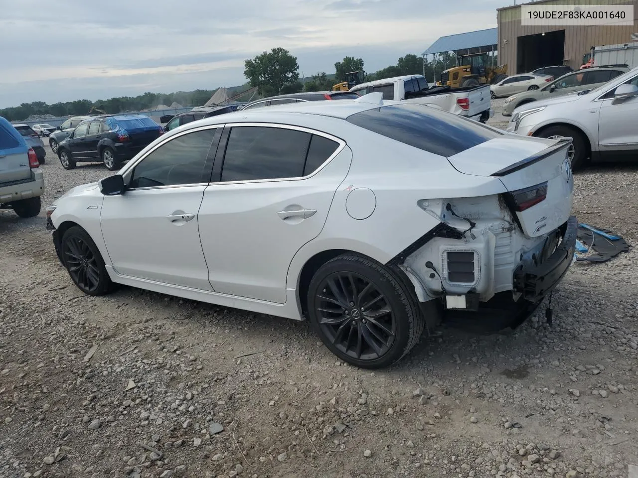 2019 Acura Ilx Premium A-Spec VIN: 19UDE2F83KA001640 Lot: 61306804