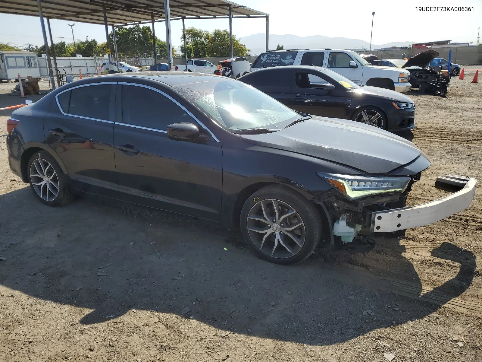 2019 Acura Ilx Premium VIN: 19UDE2F73KA006361 Lot: 64187654