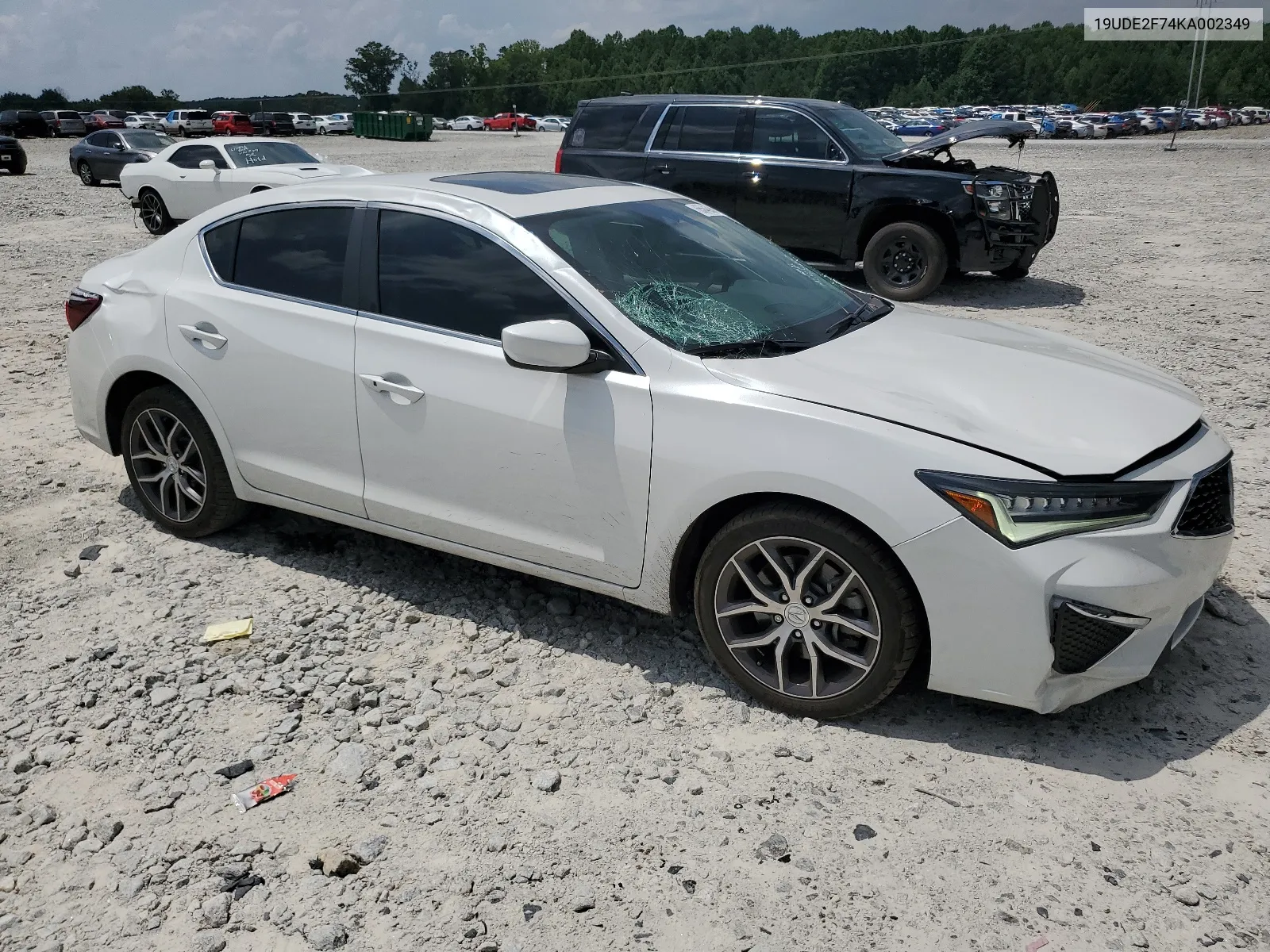 2019 Acura Ilx Premium VIN: 19UDE2F74KA002349 Lot: 65643934