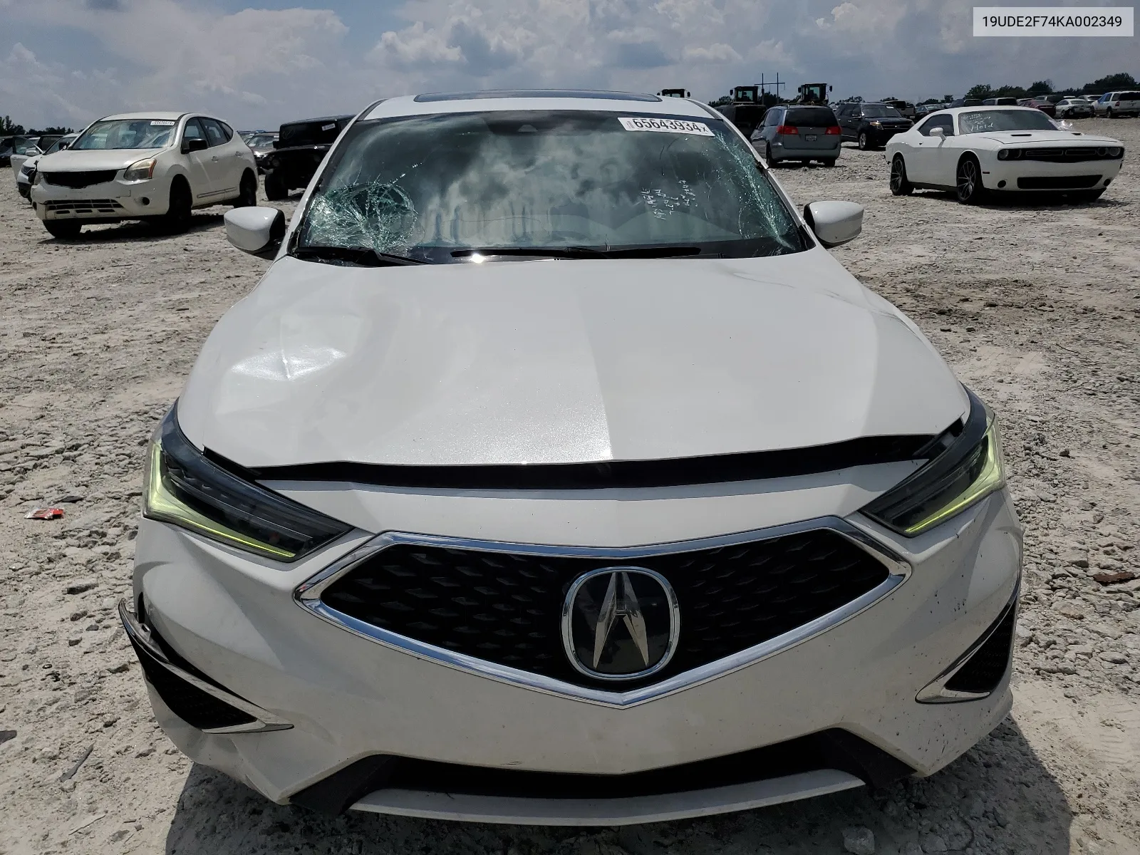 2019 Acura Ilx Premium VIN: 19UDE2F74KA002349 Lot: 65643934