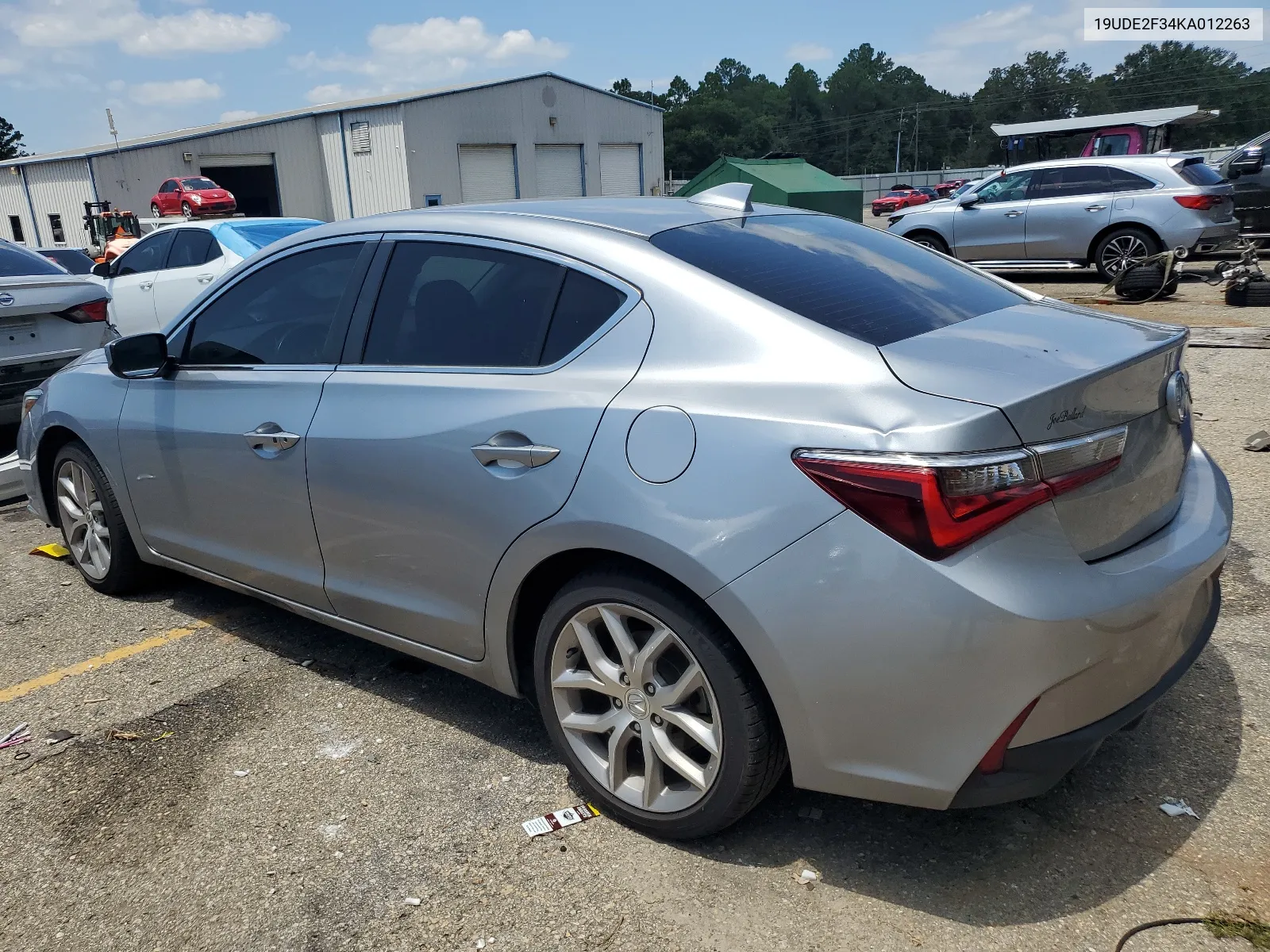 2019 Acura Ilx VIN: 19UDE2F34KA012263 Lot: 66036654