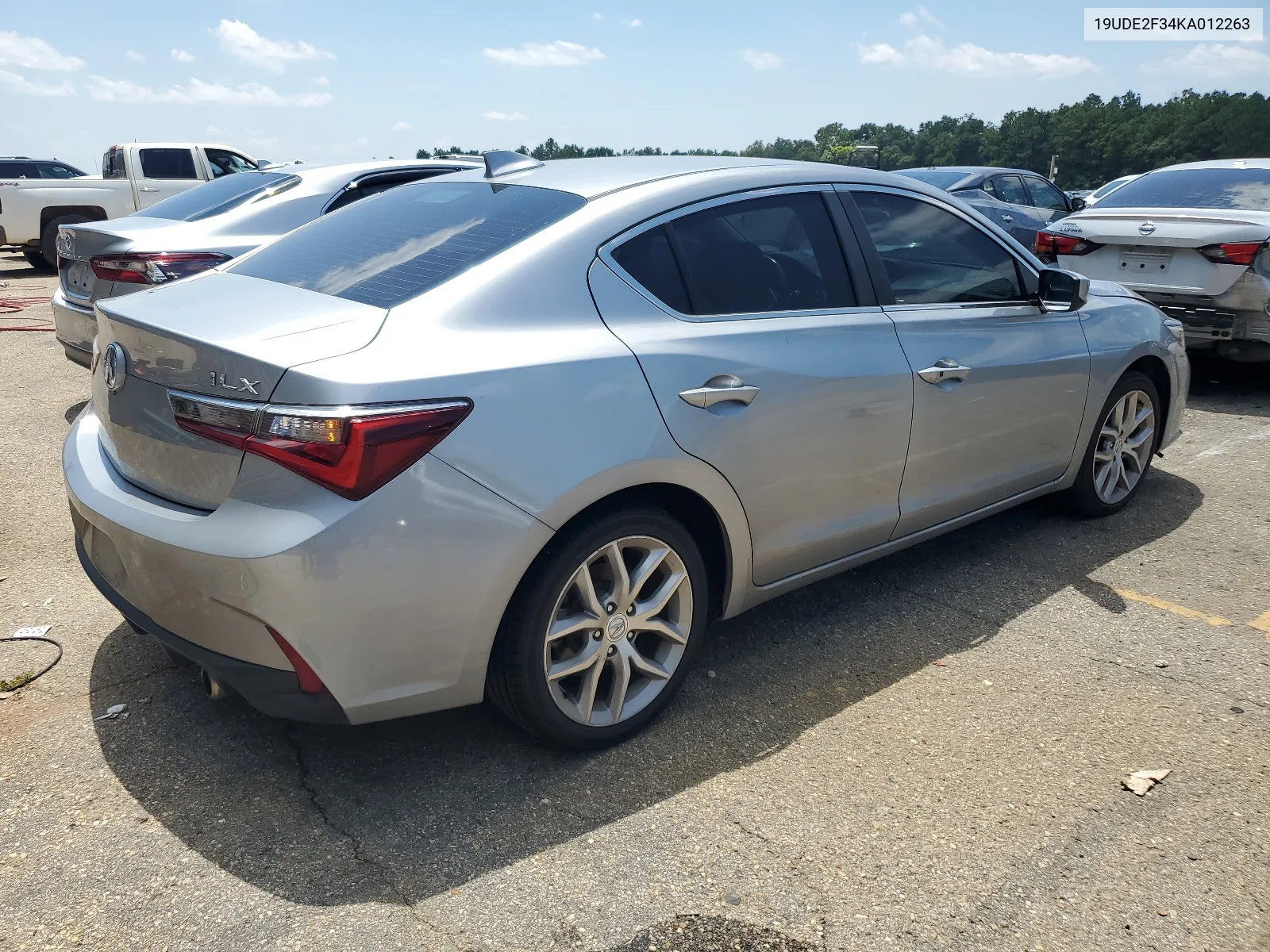 2019 Acura Ilx VIN: 19UDE2F34KA012263 Lot: 66036654