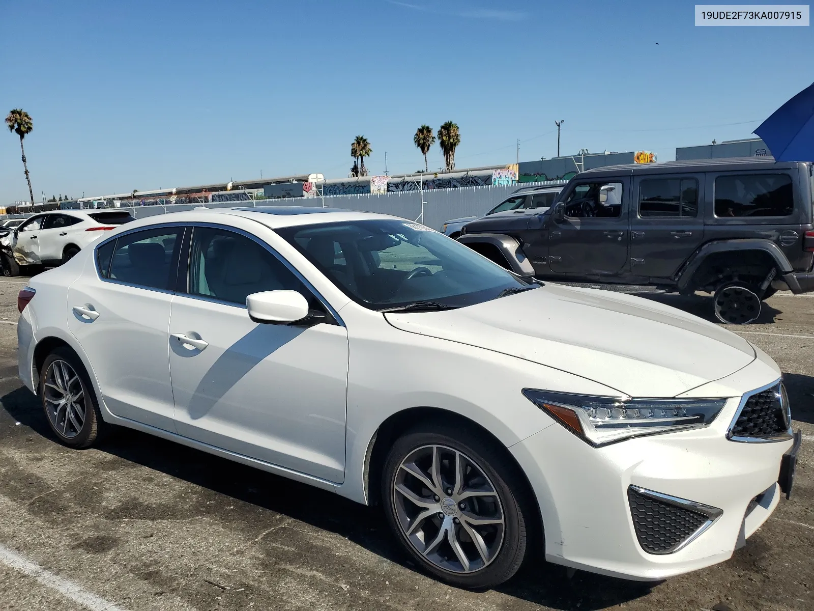 2019 Acura Ilx Premium VIN: 19UDE2F73KA007915 Lot: 66123994