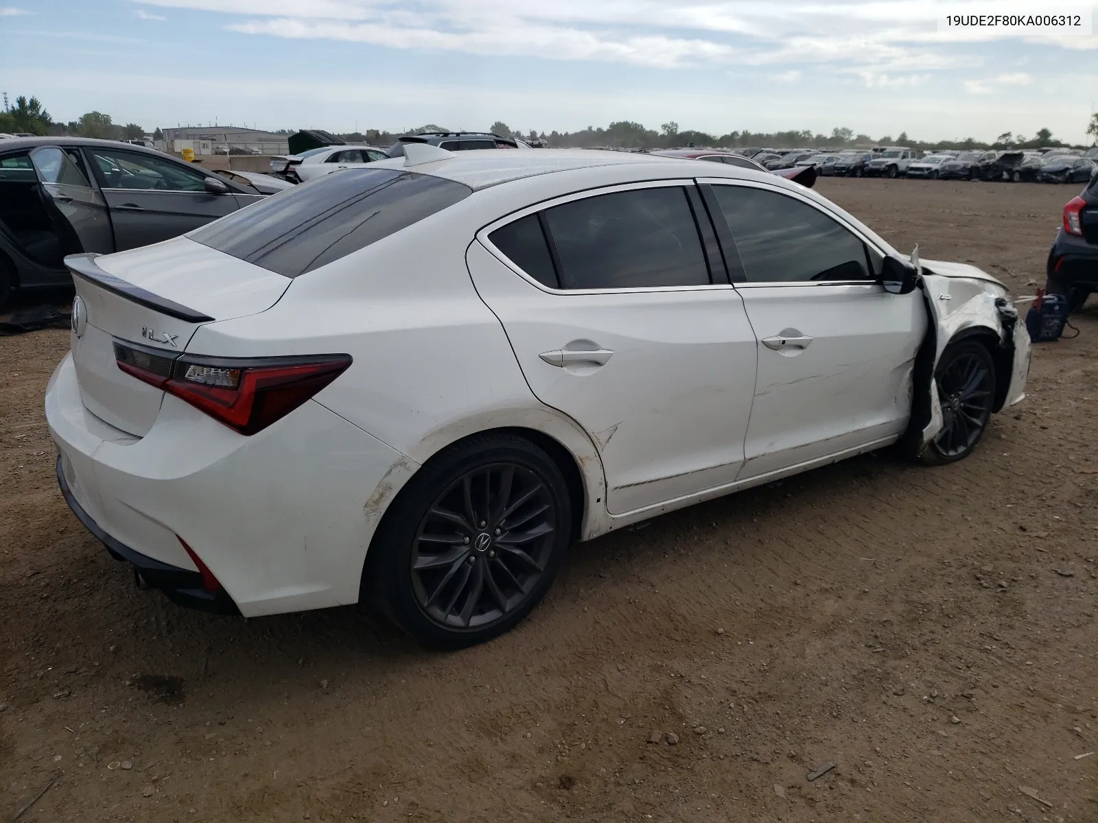 2019 Acura Ilx Premium A-Spec VIN: 19UDE2F80KA006312 Lot: 66444564