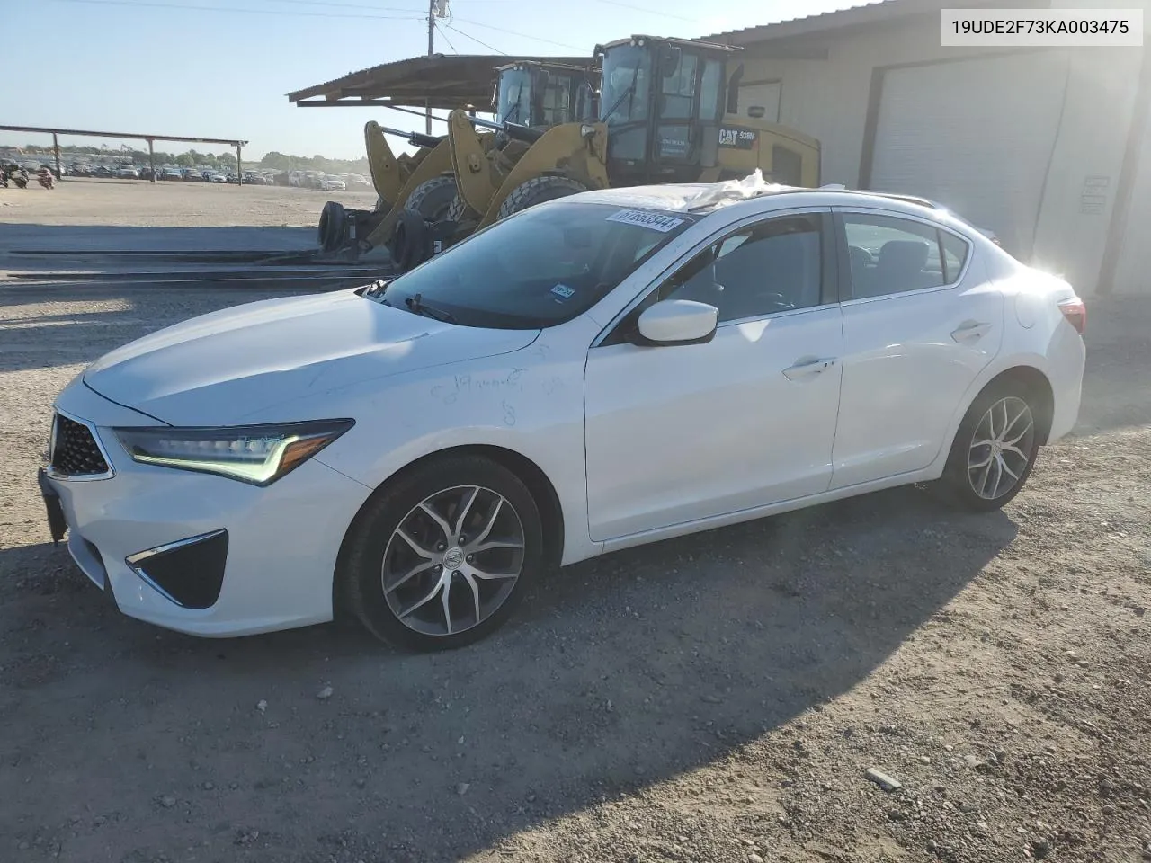 2019 Acura Ilx Premium VIN: 19UDE2F73KA003475 Lot: 67653344