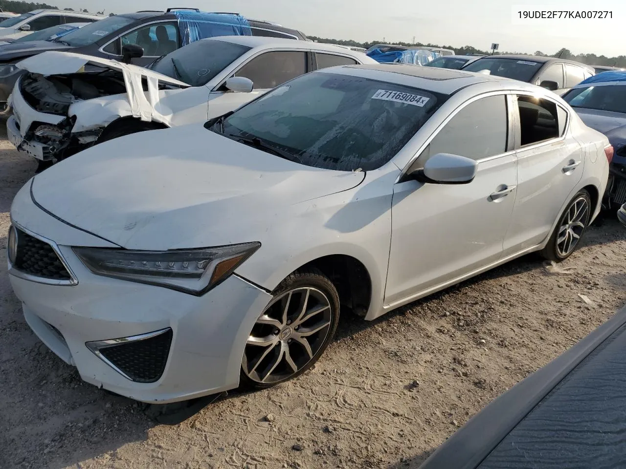 2019 Acura Ilx Premium VIN: 19UDE2F77KA007271 Lot: 71169084