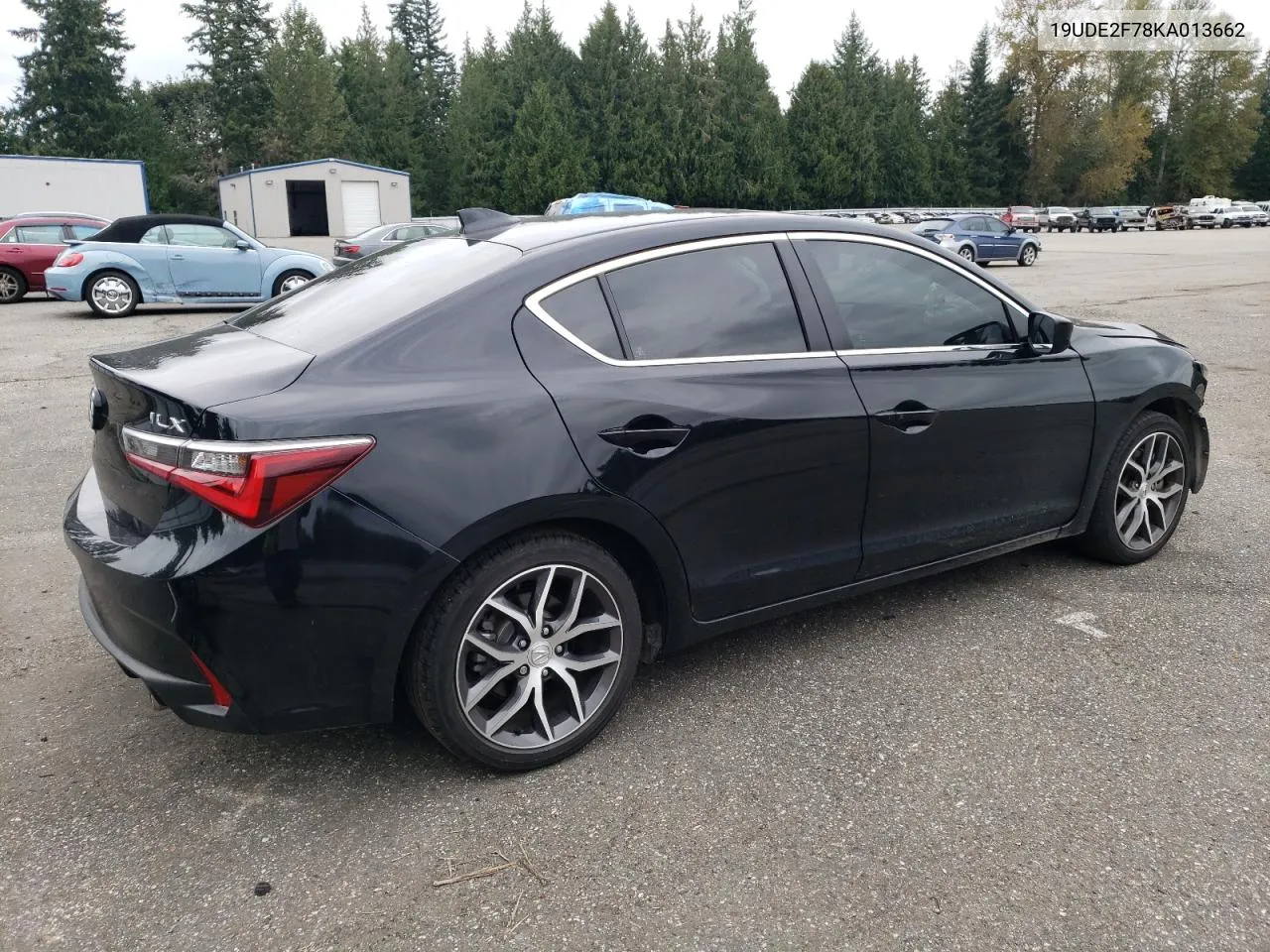 2019 Acura Ilx Premium VIN: 19UDE2F78KA013662 Lot: 71185614