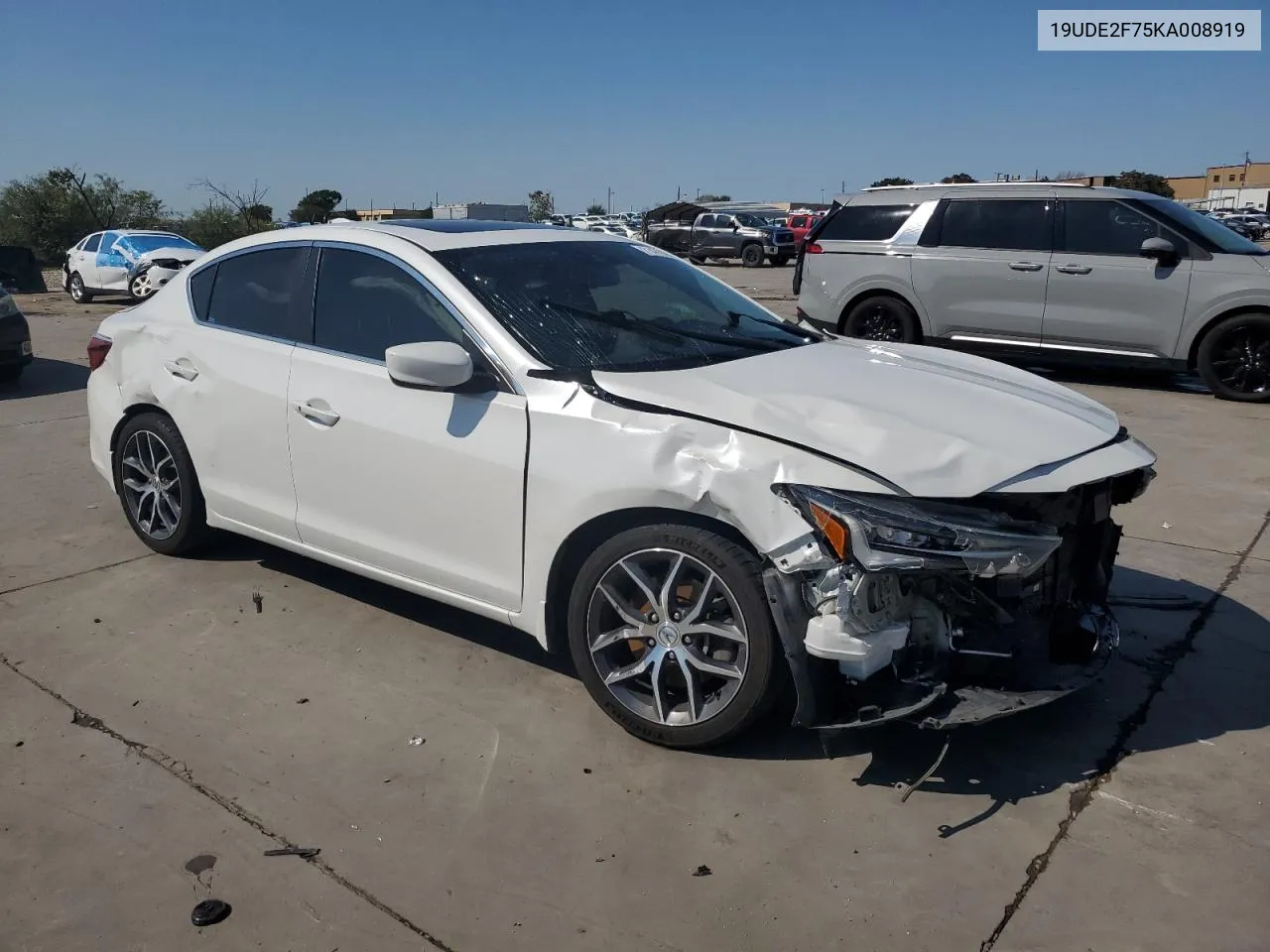 2019 Acura Ilx Premium VIN: 19UDE2F75KA008919 Lot: 71476394