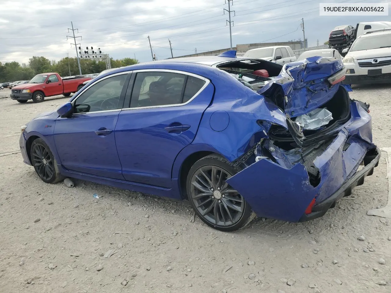 2019 Acura Ilx Premium A-Spec VIN: 19UDE2F8XKA005622 Lot: 71886624