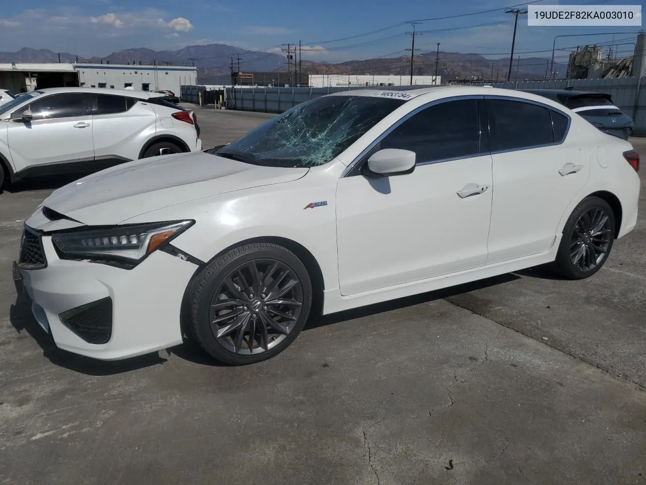 2019 Acura Ilx Premium A-Spec VIN: 19UDE2F82KA003010 Lot: 74853784