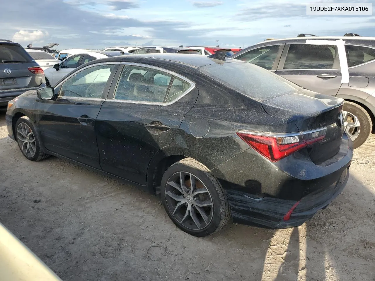 2019 Acura Ilx Premium VIN: 19UDE2F7XKA015106 Lot: 75224644