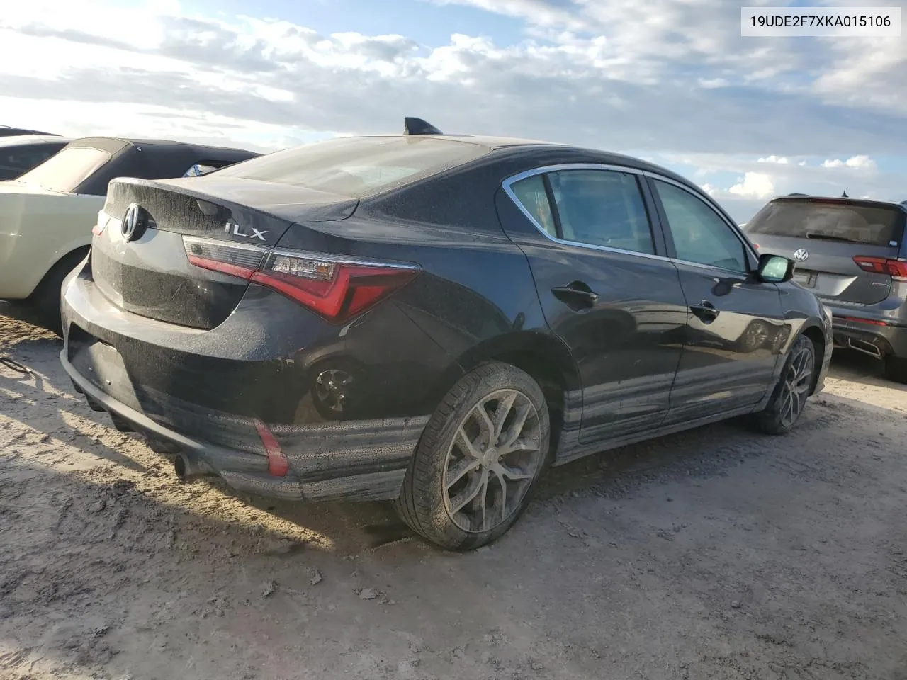 2019 Acura Ilx Premium VIN: 19UDE2F7XKA015106 Lot: 75224644