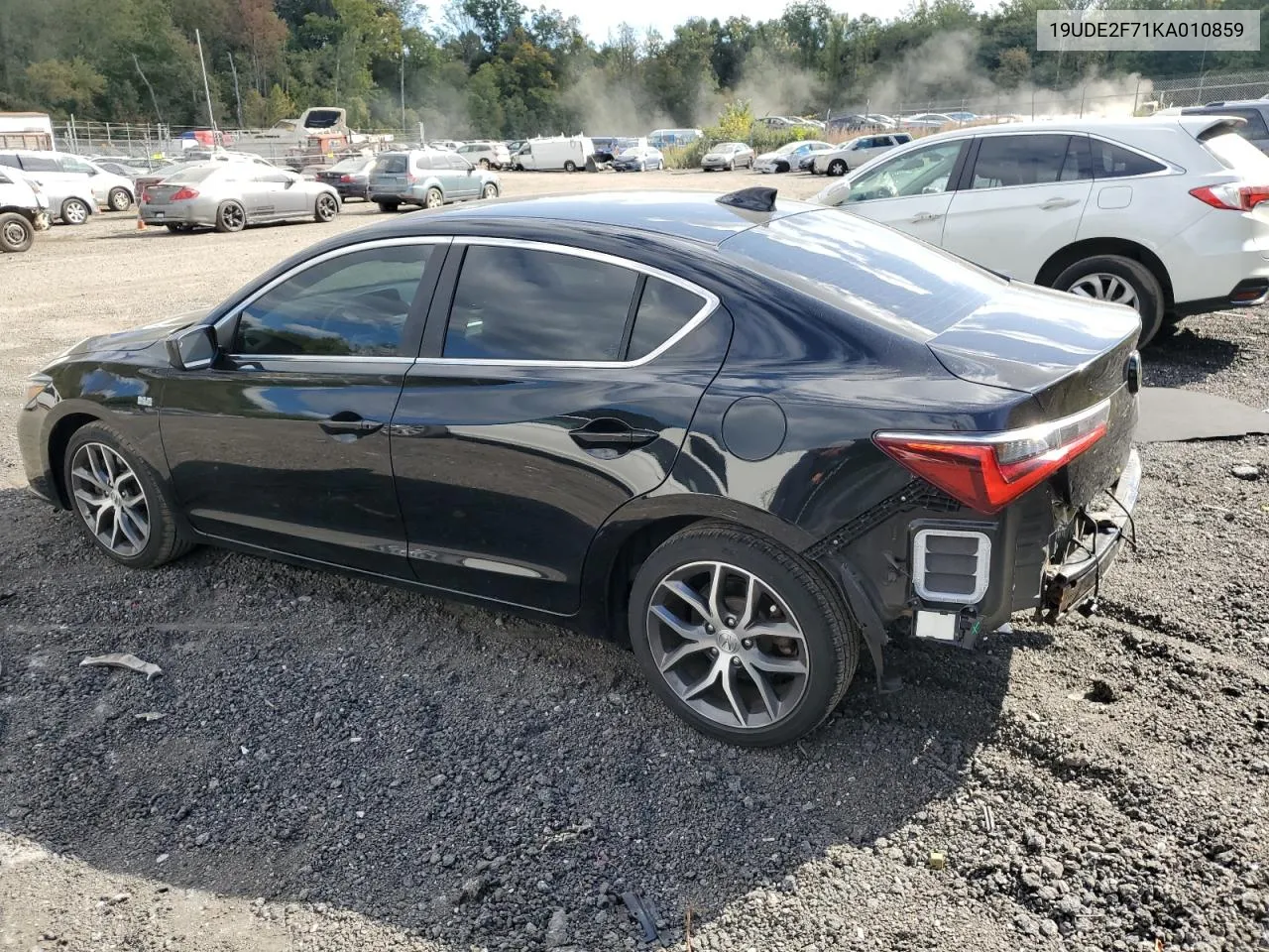 2019 Acura Ilx Premium VIN: 19UDE2F71KA010859 Lot: 75900394