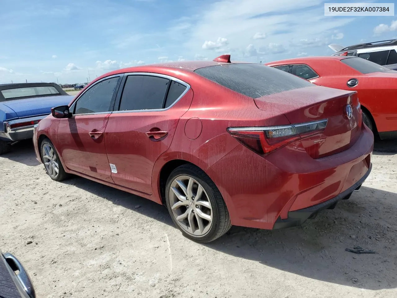 2019 Acura Ilx VIN: 19UDE2F32KA007384 Lot: 76178774