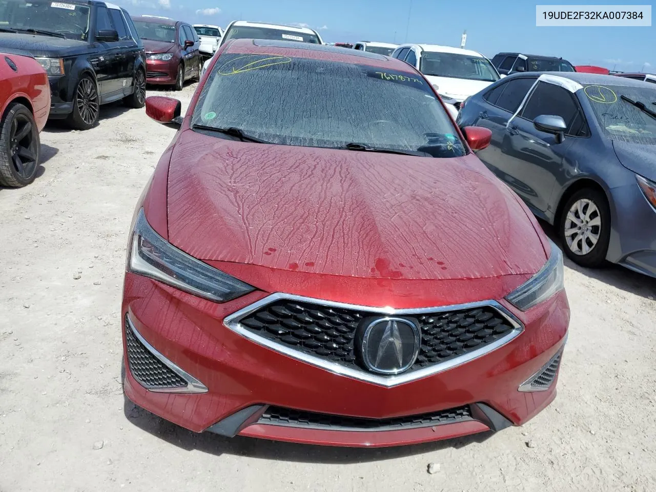 2019 Acura Ilx VIN: 19UDE2F32KA007384 Lot: 76178774