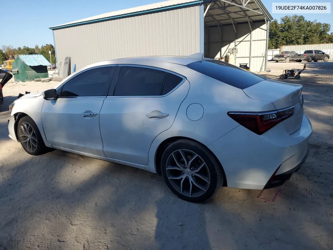 2019 Acura Ilx Premium VIN: 19UDE2F74KA007826 Lot: 77875194