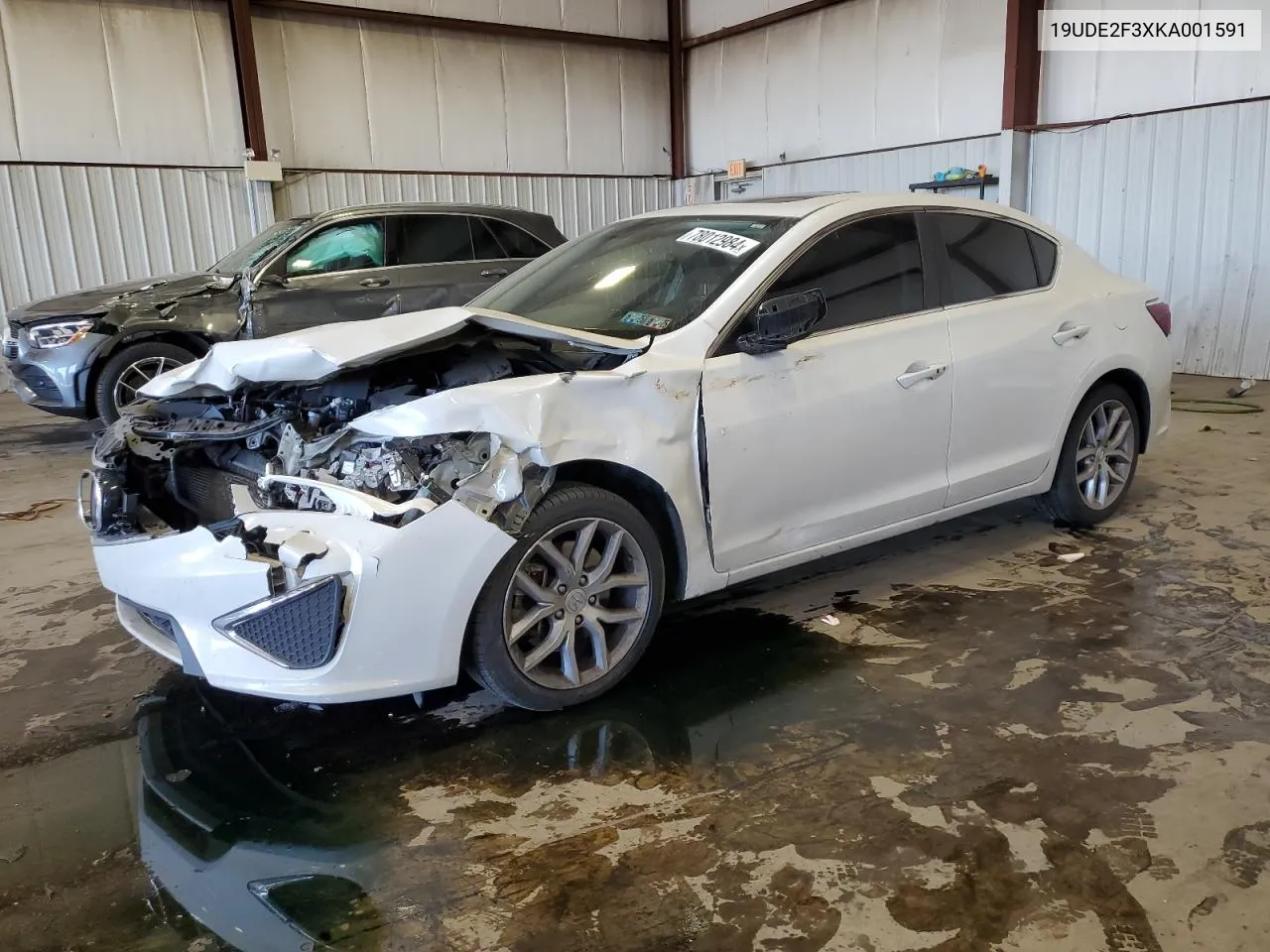 2019 Acura Ilx VIN: 19UDE2F3XKA001591 Lot: 78012984