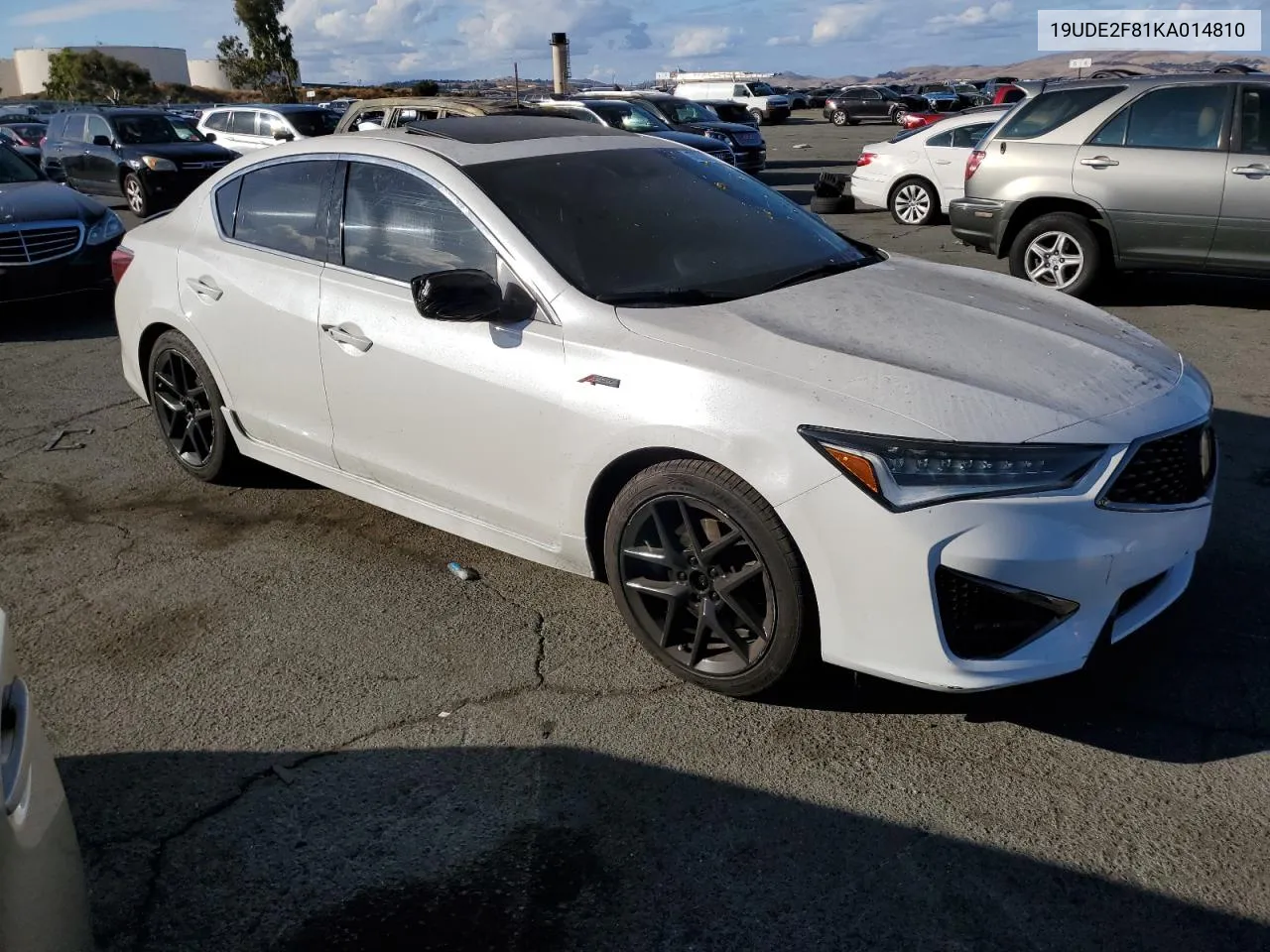 2019 Acura Ilx Premium A-Spec VIN: 19UDE2F81KA014810 Lot: 78730044