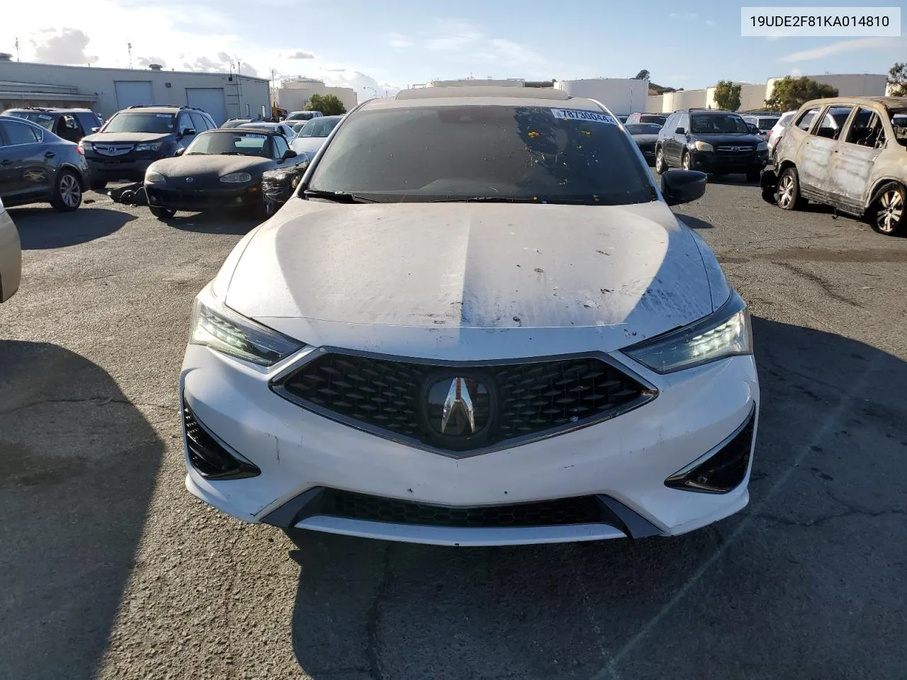 2019 Acura Ilx Premium A-Spec VIN: 19UDE2F81KA014810 Lot: 78730044