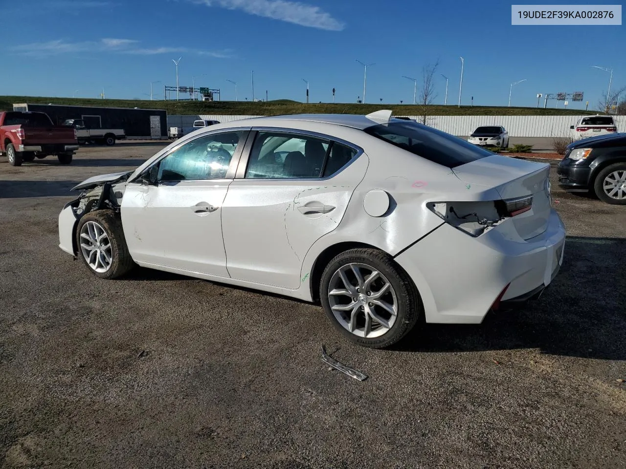 19UDE2F39KA002876 2019 Acura Ilx