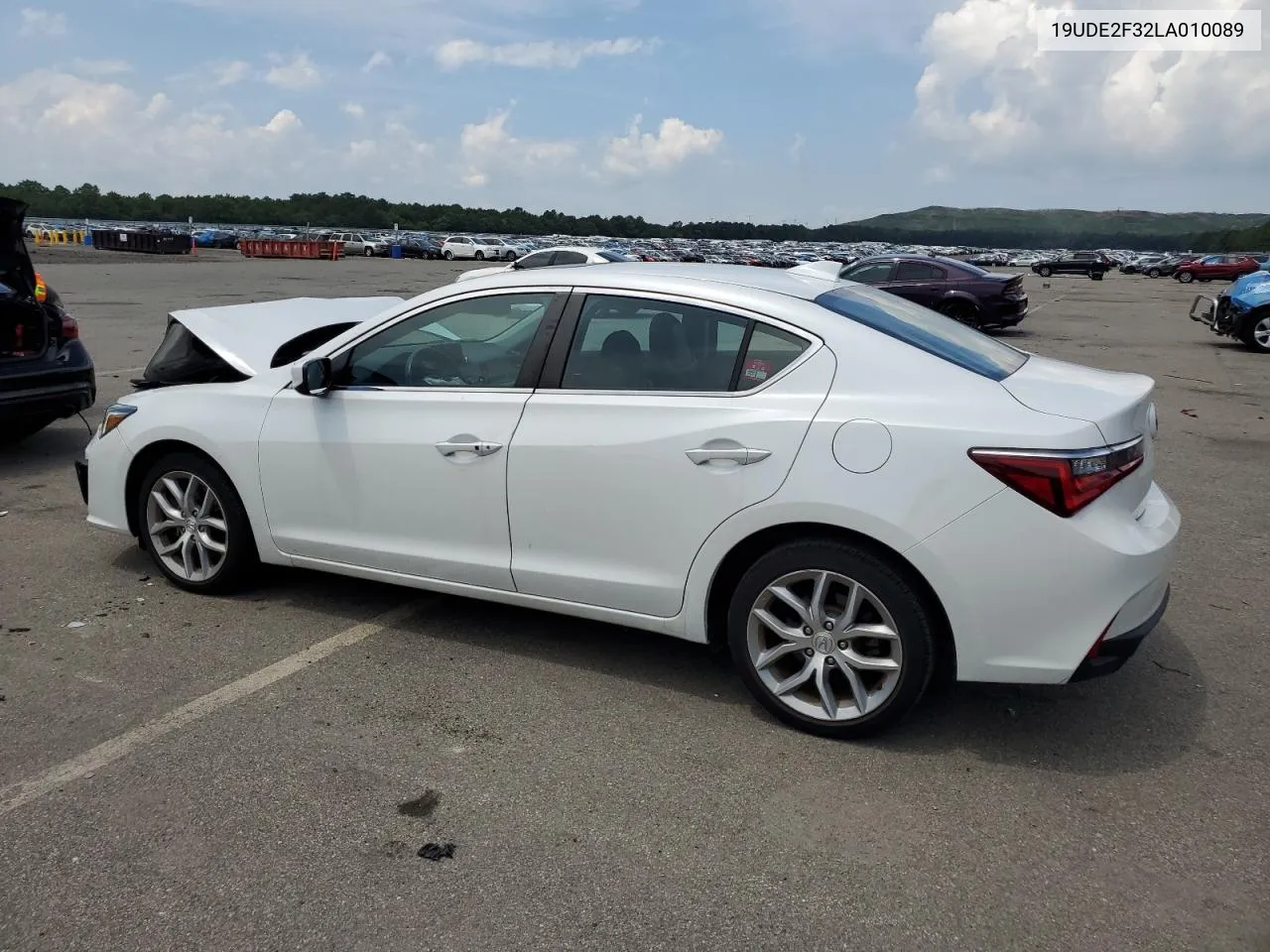 2020 Acura Ilx VIN: 19UDE2F32LA010089 Lot: 60761774