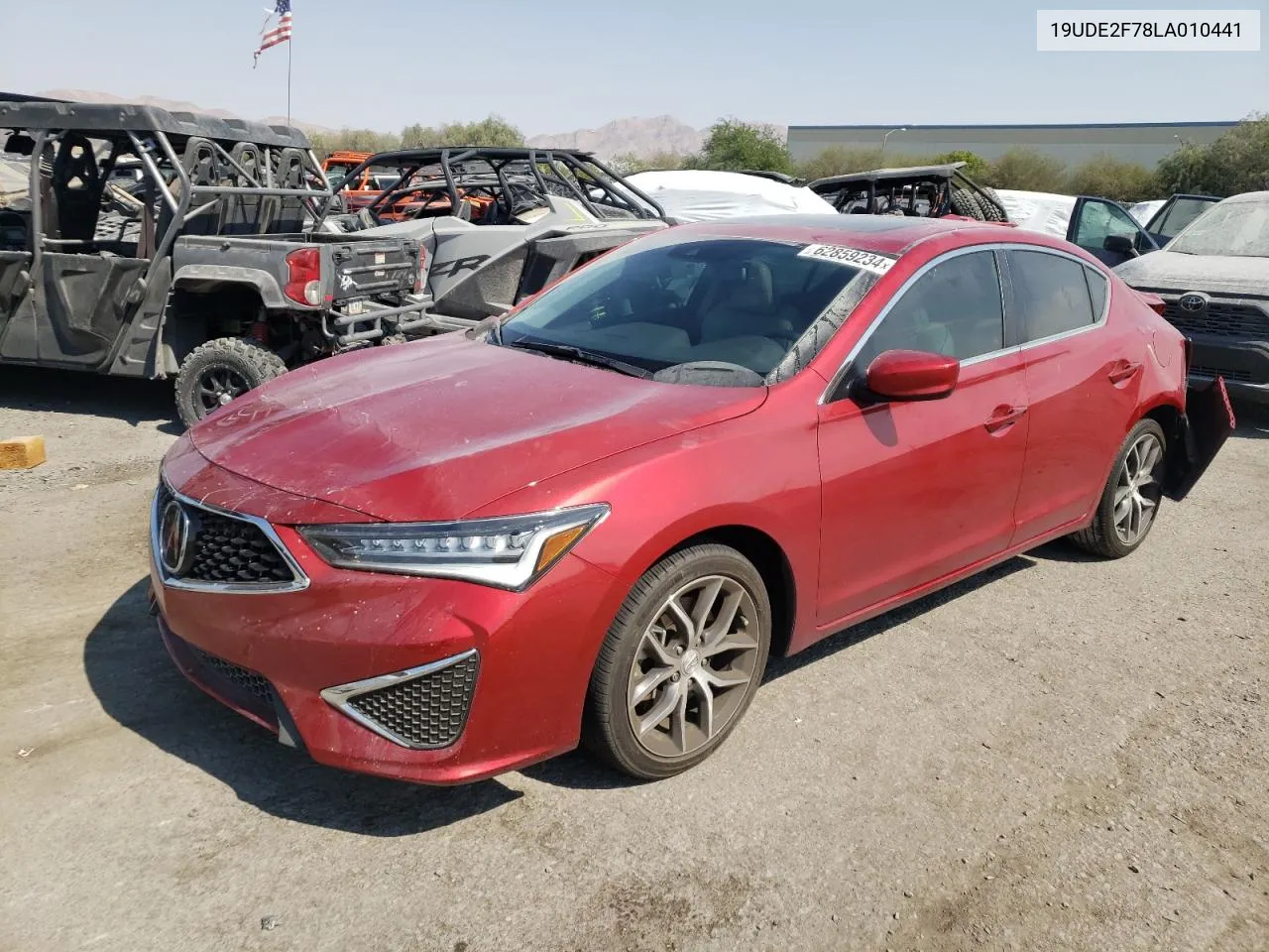 19UDE2F78LA010441 2020 Acura Ilx Premium