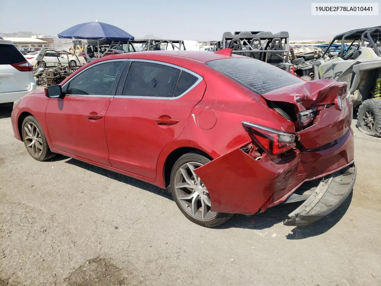 2020 Acura Ilx Premium VIN: 19UDE2F78LA010441 Lot: 62859234