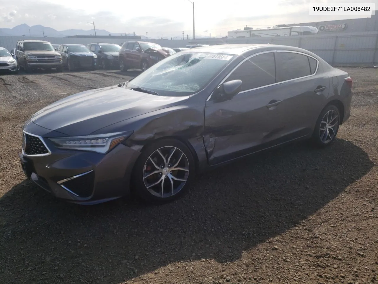 2020 Acura Ilx Premium VIN: 19UDE2F71LA008482 Lot: 64616584