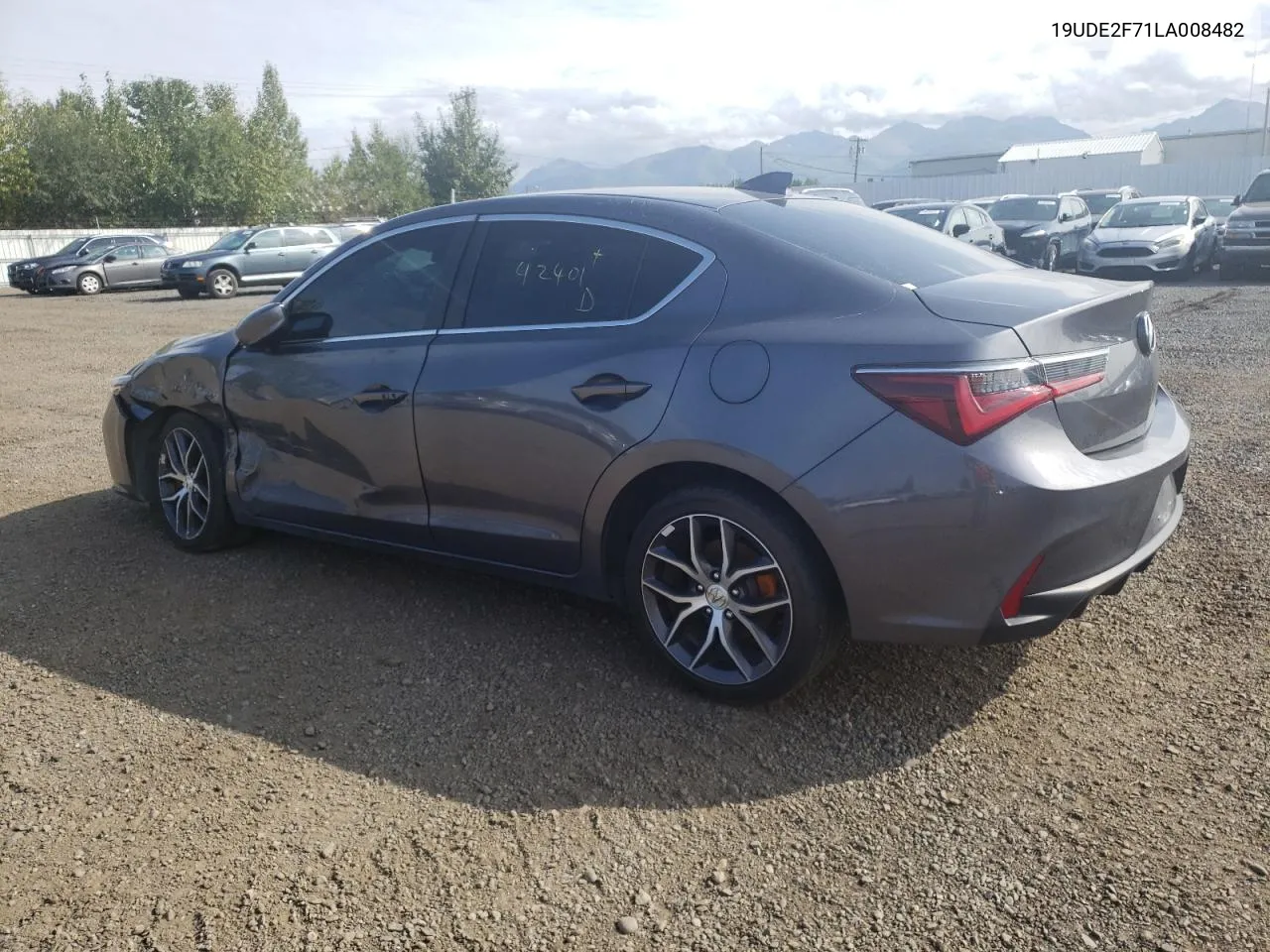 2020 Acura Ilx Premium VIN: 19UDE2F71LA008482 Lot: 64616584