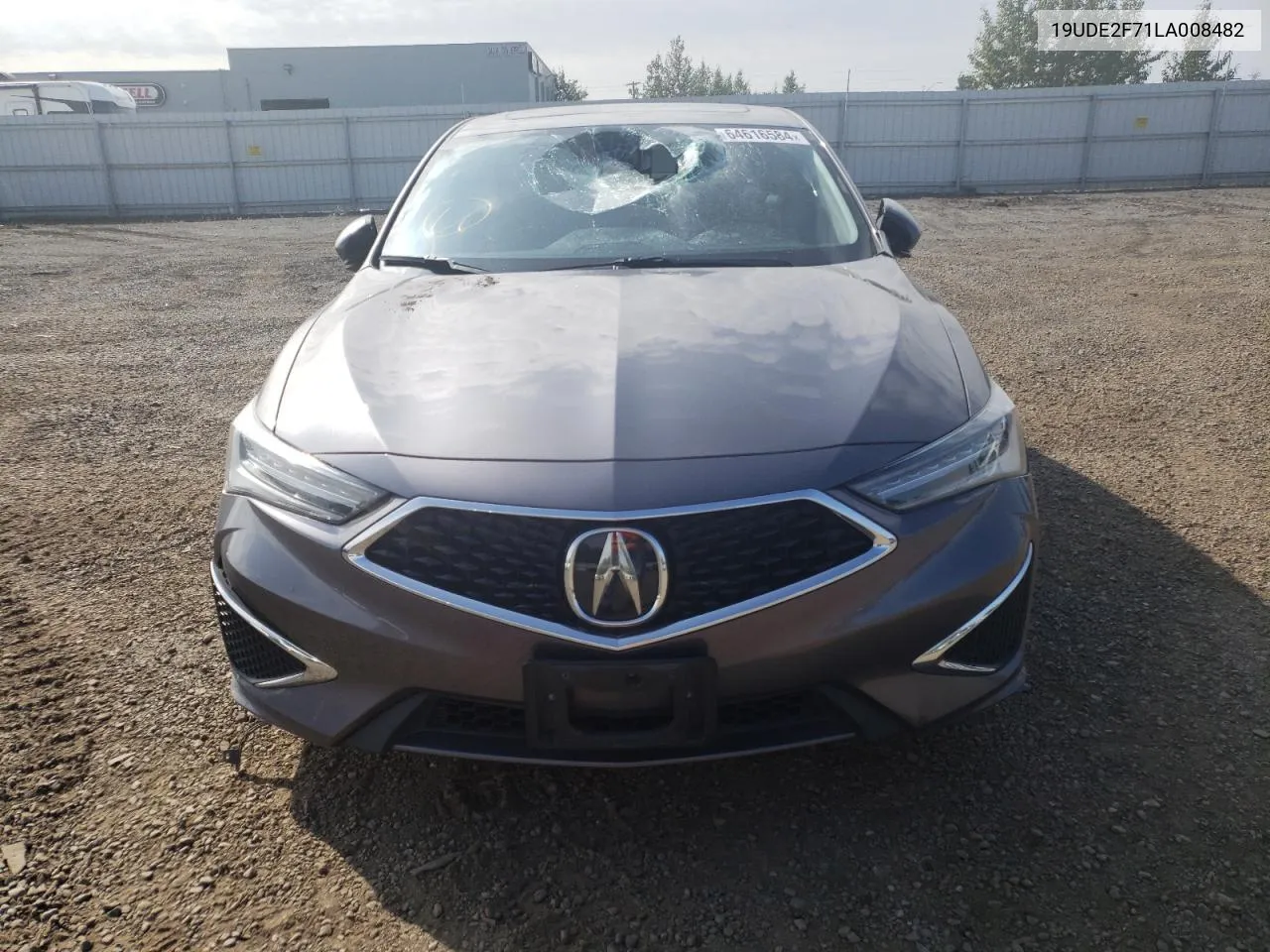 2020 Acura Ilx Premium VIN: 19UDE2F71LA008482 Lot: 64616584