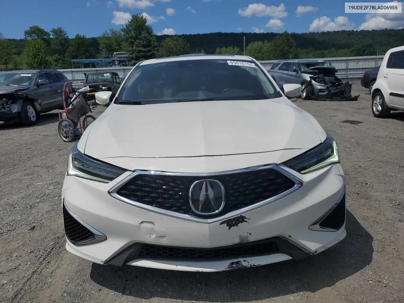 2020 Acura Ilx Premium VIN: 19UDE2F78LA006955 Lot: 65010154