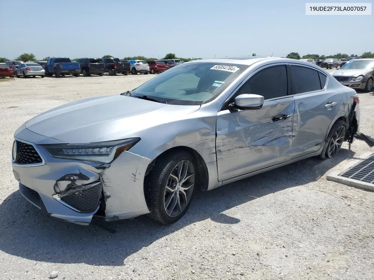 2020 Acura Ilx Premium VIN: 19UDE2F73LA007057 Lot: 65854764