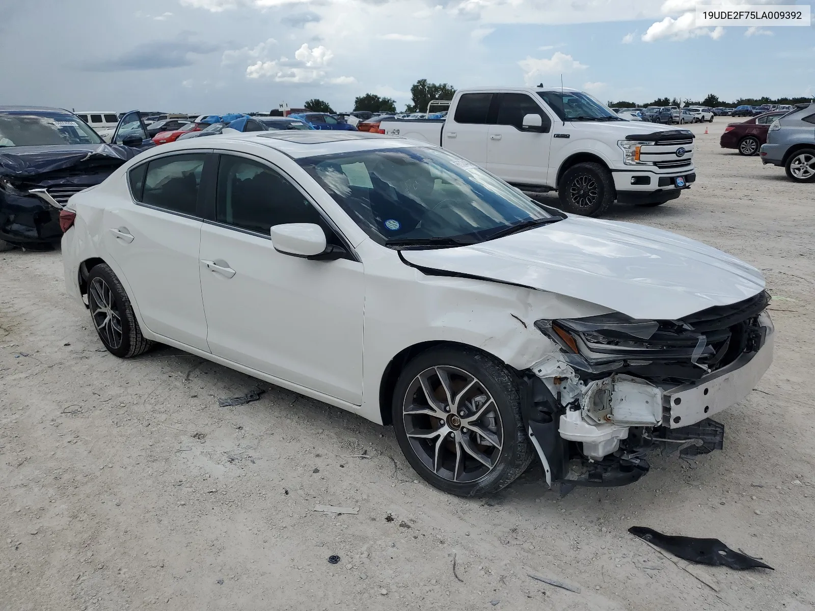 2020 Acura Ilx Premium VIN: 19UDE2F75LA009392 Lot: 66024494