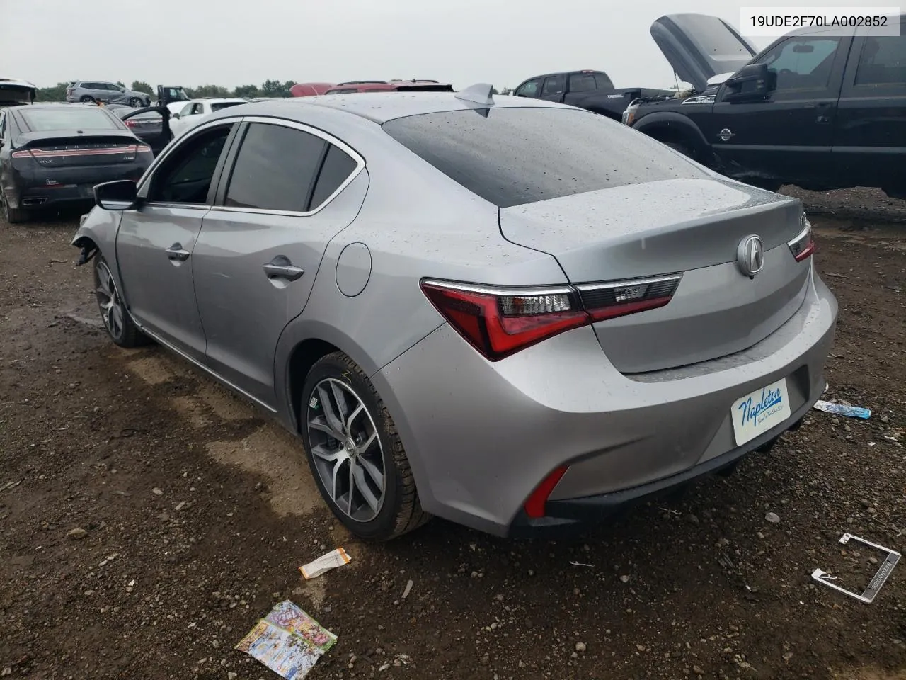 19UDE2F70LA002852 2020 Acura Ilx Premium