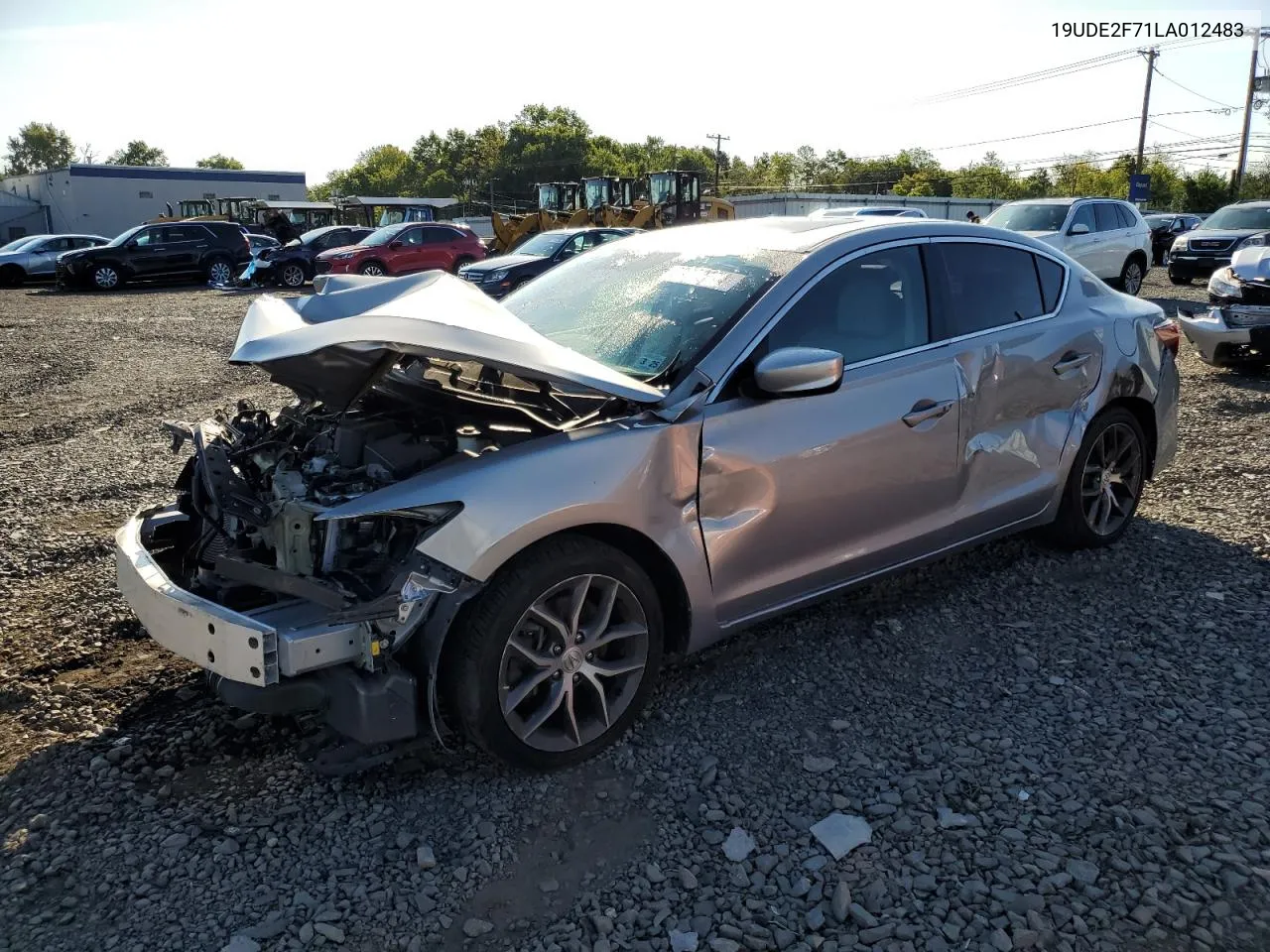 2020 Acura Ilx Premium VIN: 19UDE2F71LA012483 Lot: 69022774