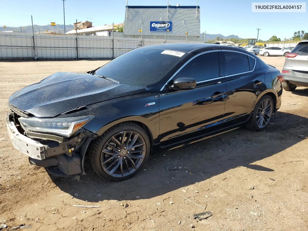 2020 Acura Ilx Premium A-Spec VIN: 19UDE2F82LA004157 Lot: 72262284