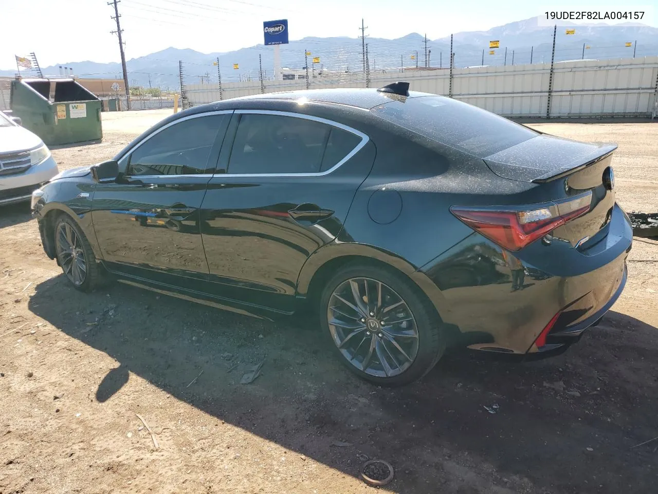 2020 Acura Ilx Premium A-Spec VIN: 19UDE2F82LA004157 Lot: 72262284