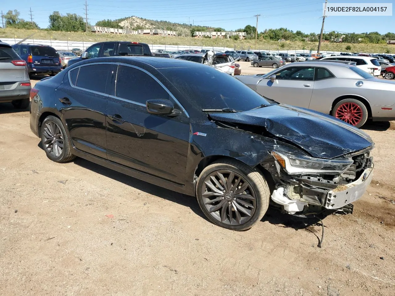 2020 Acura Ilx Premium A-Spec VIN: 19UDE2F82LA004157 Lot: 72262284