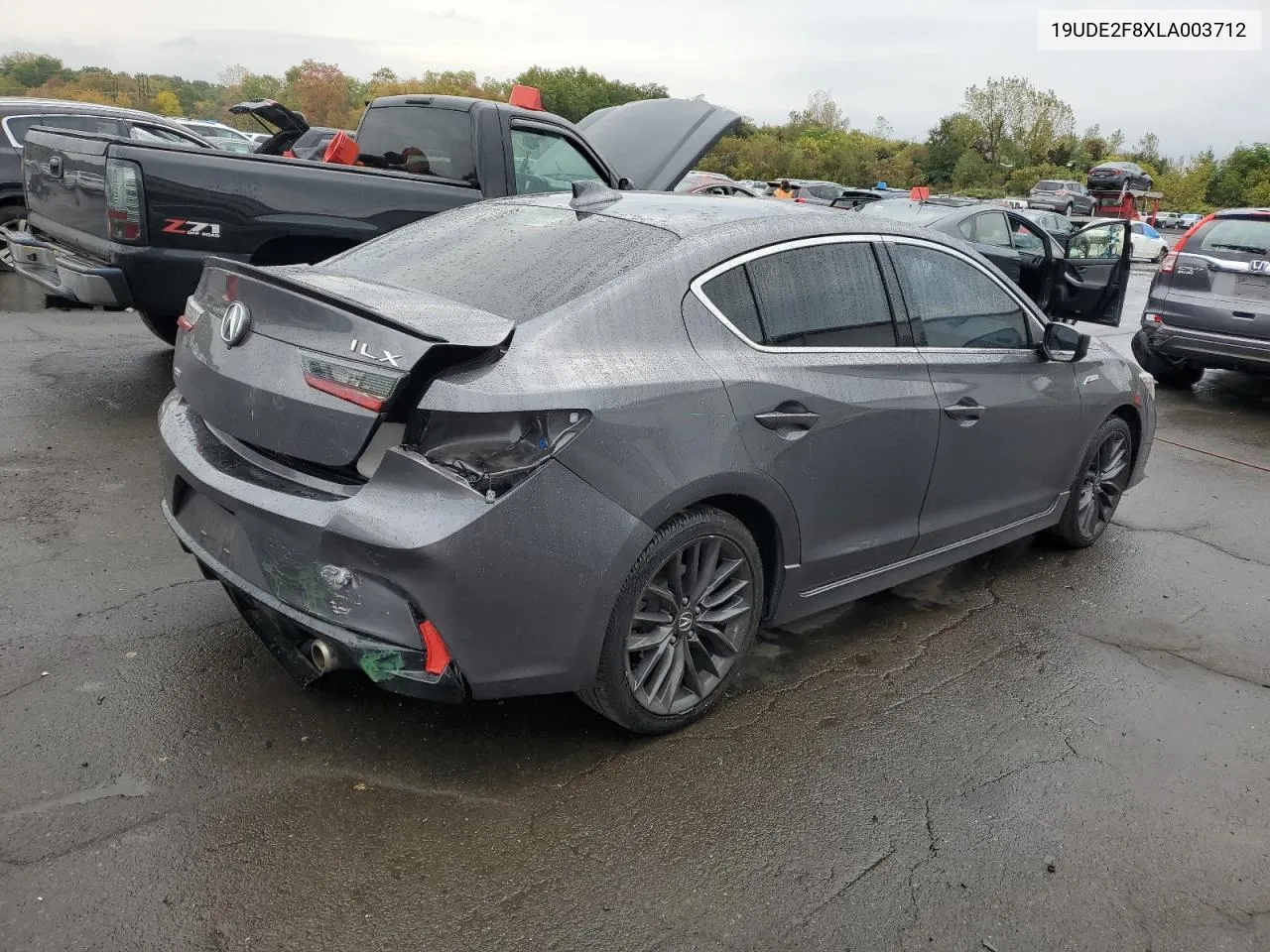 2020 Acura Ilx Premium A-Spec VIN: 19UDE2F8XLA003712 Lot: 74581334