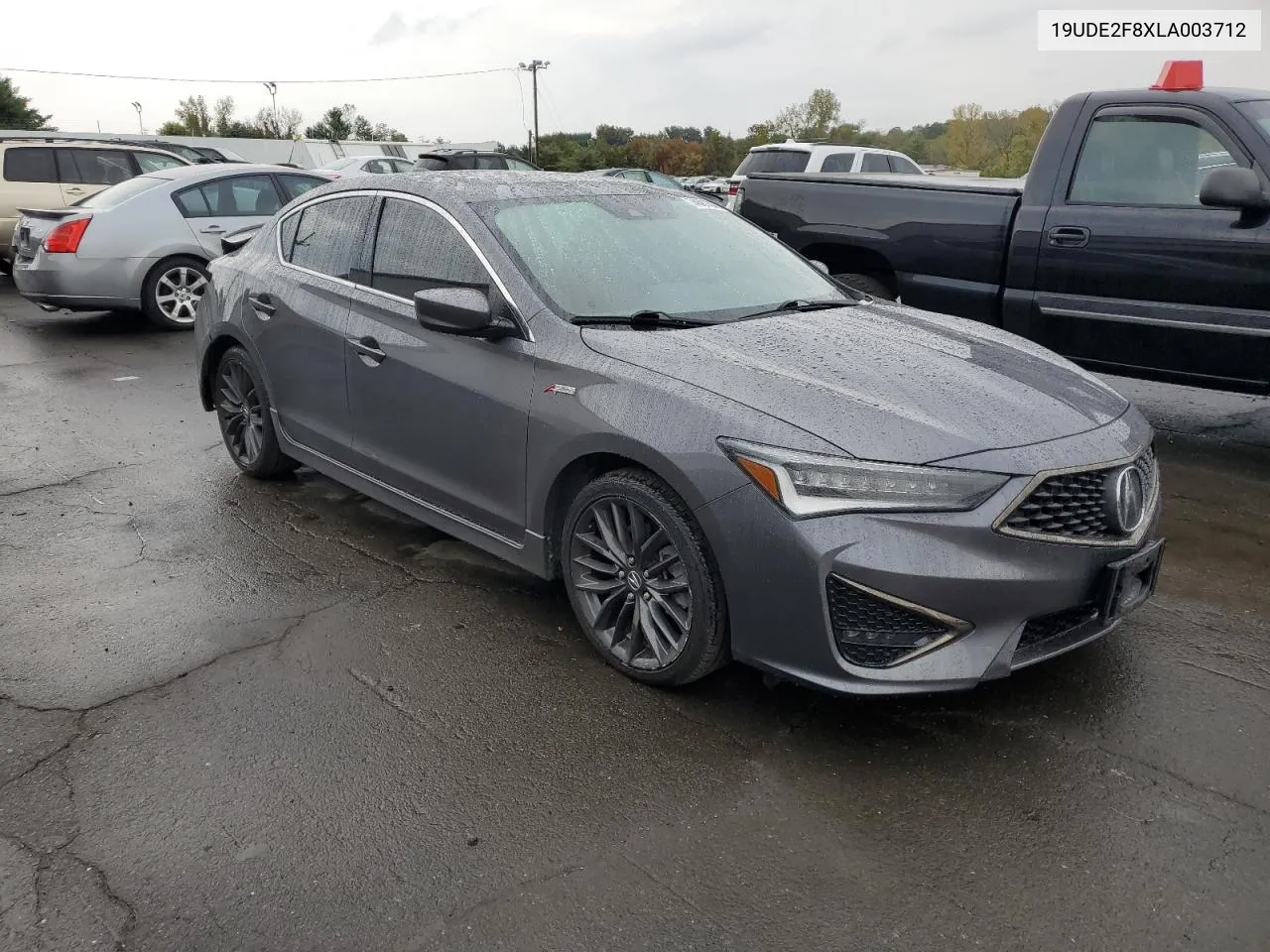 2020 Acura Ilx Premium A-Spec VIN: 19UDE2F8XLA003712 Lot: 74581334