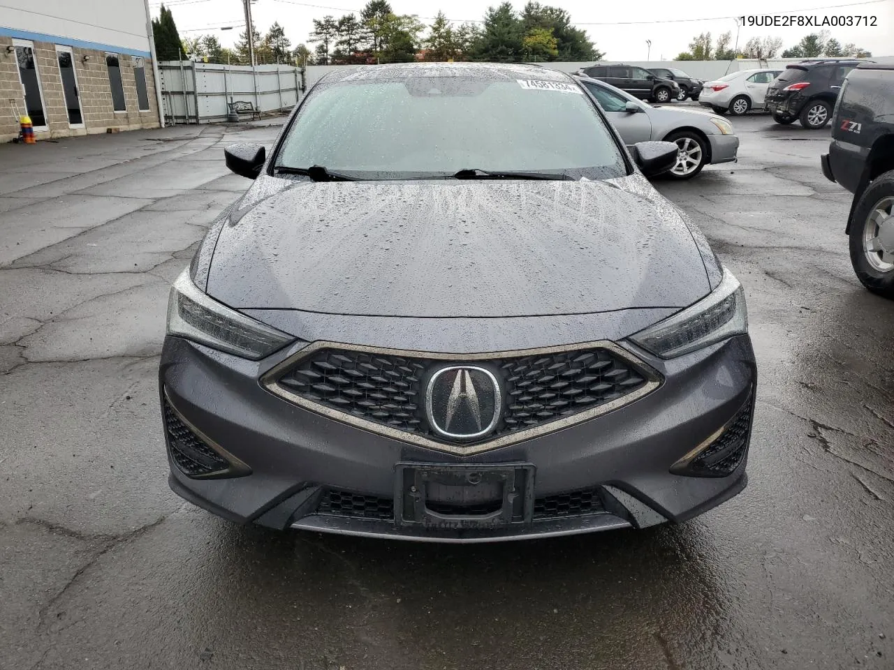 2020 Acura Ilx Premium A-Spec VIN: 19UDE2F8XLA003712 Lot: 74581334