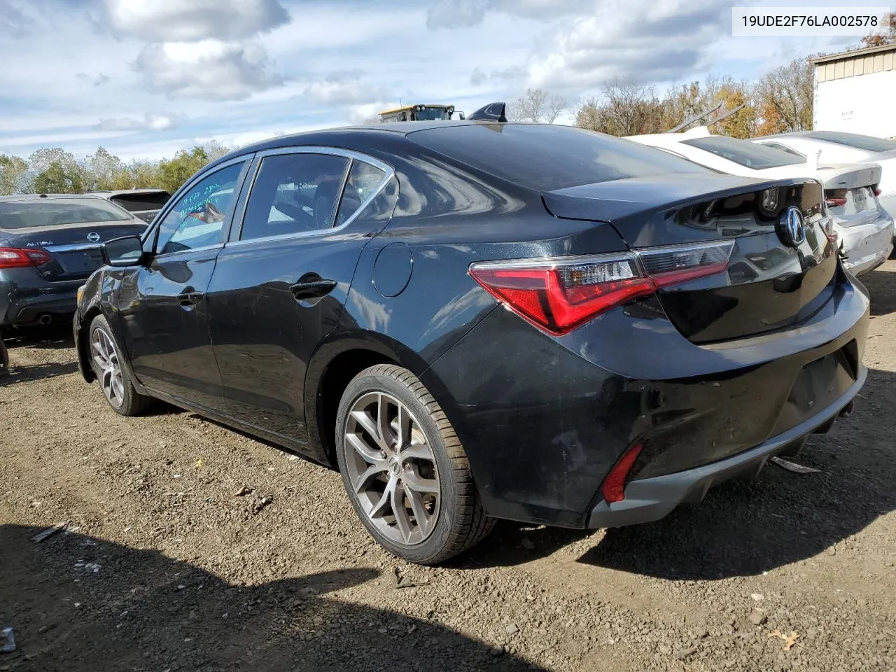 2020 Acura Ilx Premium VIN: 19UDE2F76LA002578 Lot: 75635604