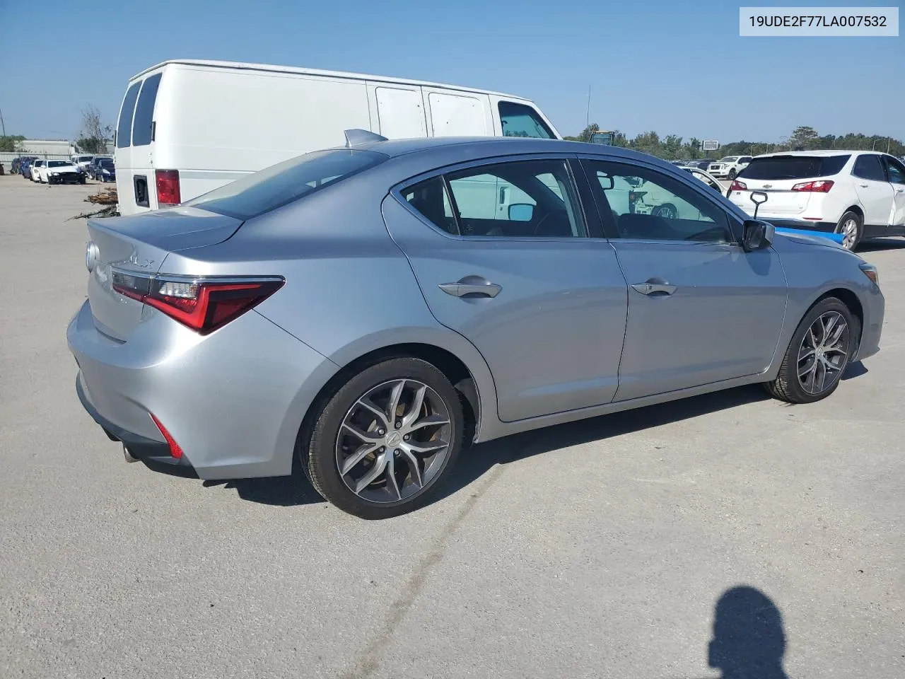 2020 Acura Ilx Premium VIN: 19UDE2F77LA007532 Lot: 75687634