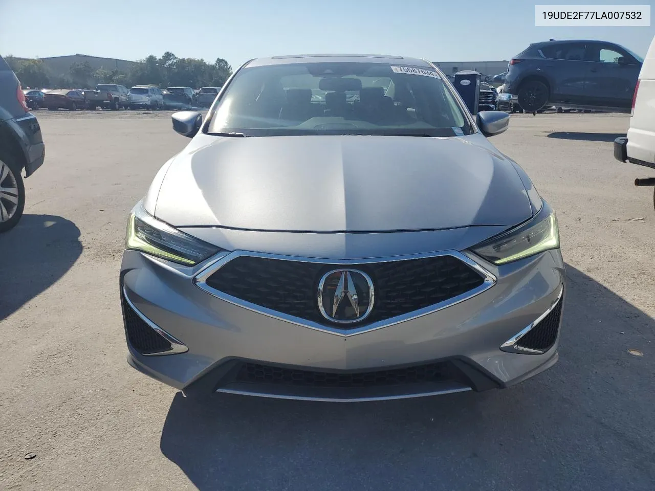 2020 Acura Ilx Premium VIN: 19UDE2F77LA007532 Lot: 75687634