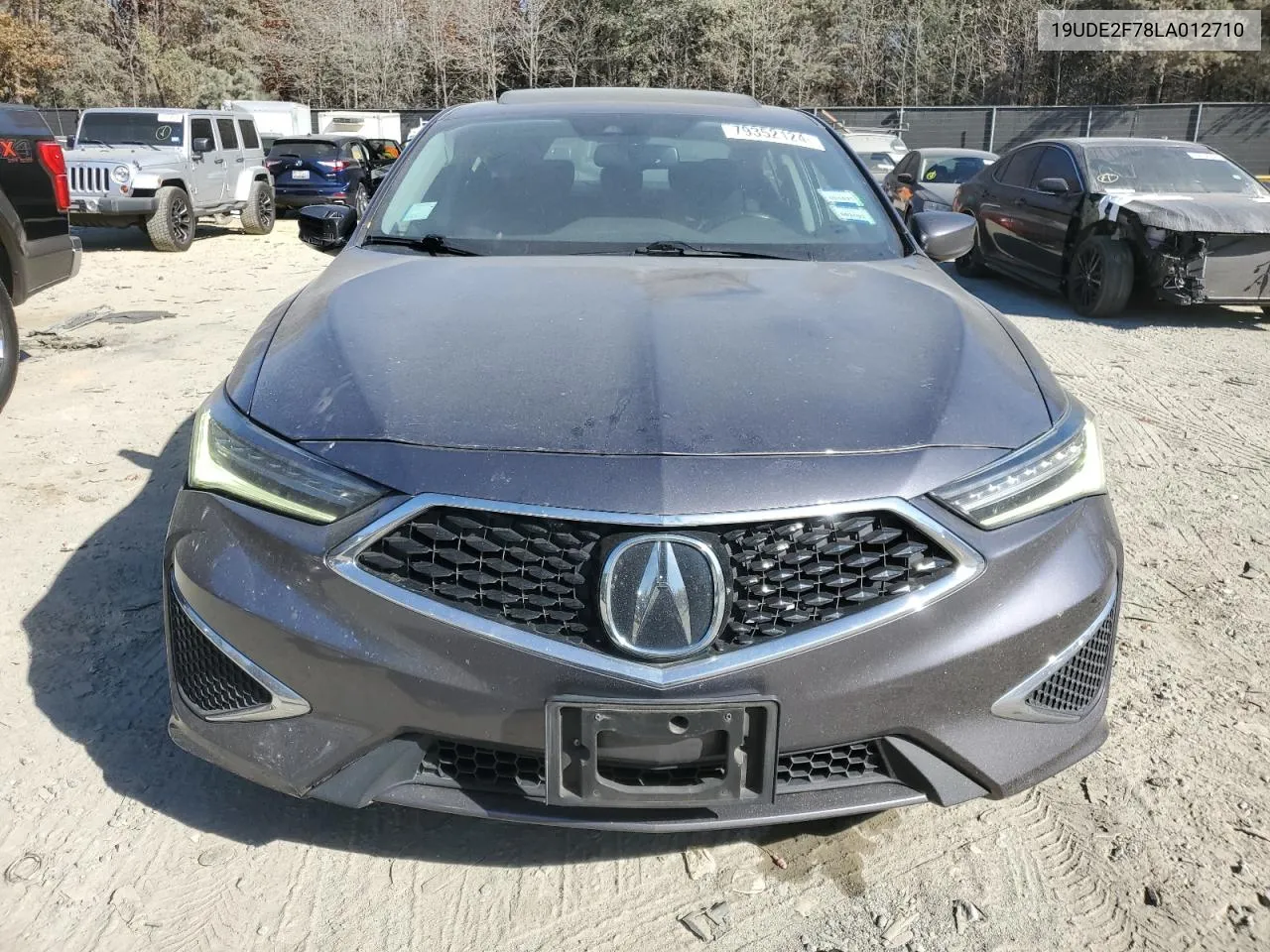 2020 Acura Ilx Premium VIN: 19UDE2F78LA012710 Lot: 79352124