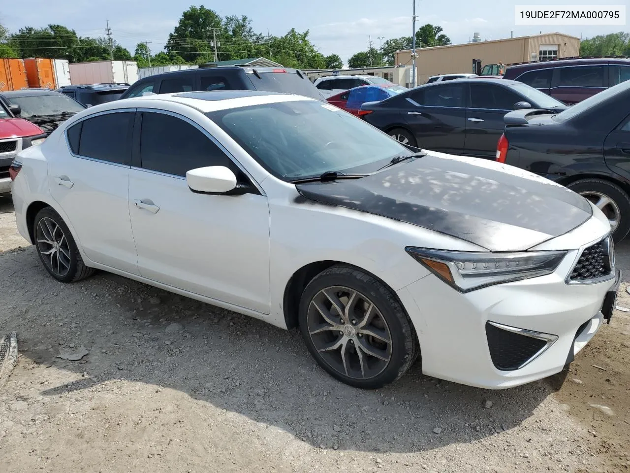 2021 Acura Ilx Premium VIN: 19UDE2F72MA000795 Lot: 53581074