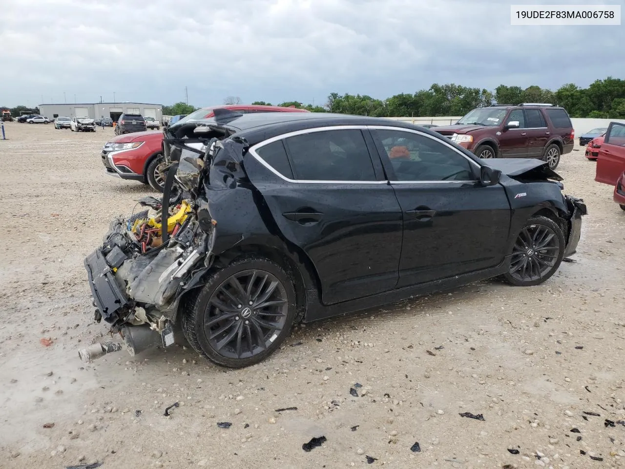 19UDE2F83MA006758 2021 Acura Ilx Premium A-Spec