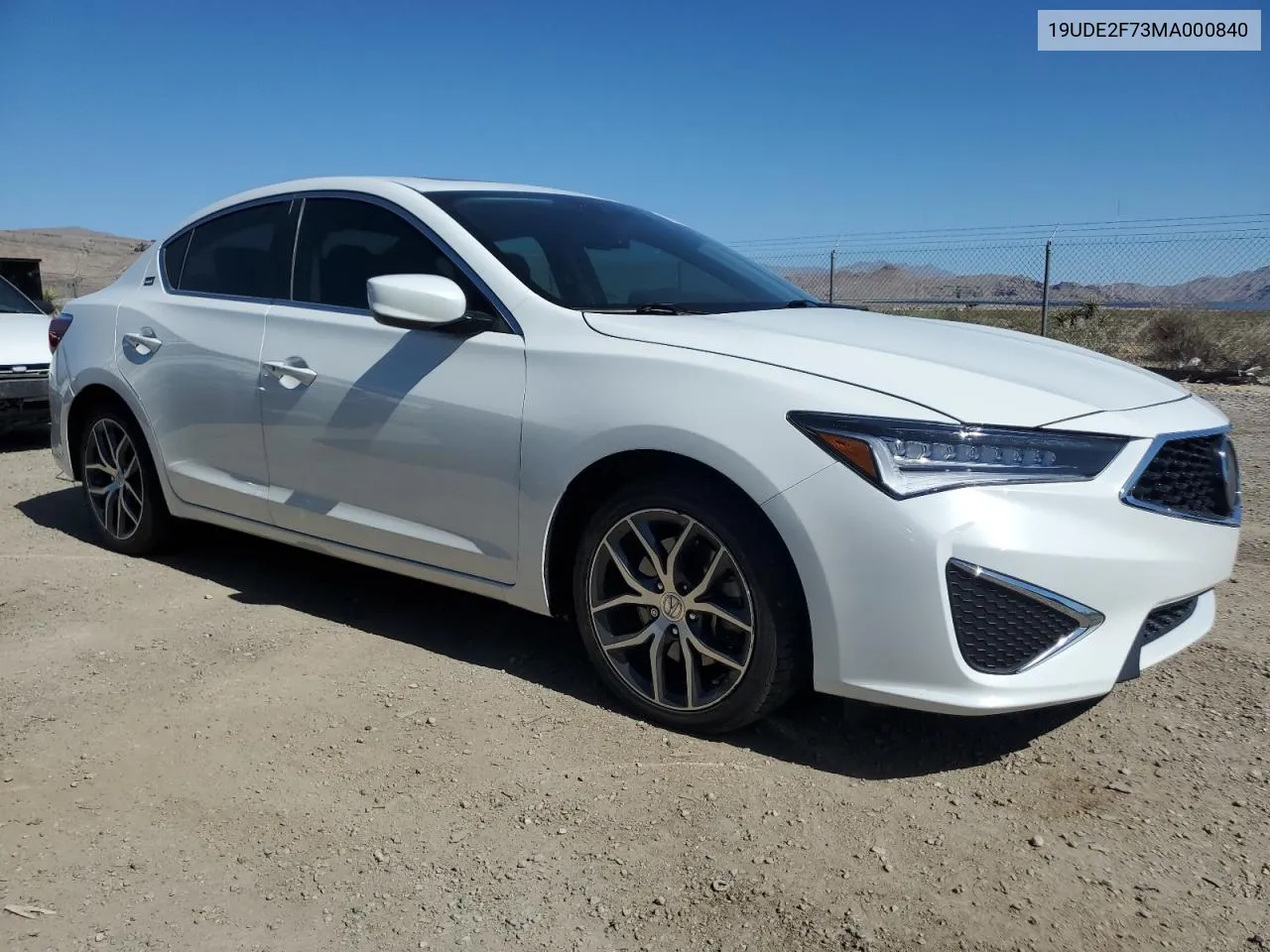 2021 Acura Ilx Premium VIN: 19UDE2F73MA000840 Lot: 55523464